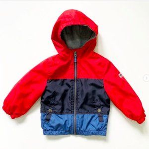 Osh Kosh Red, Navy & Blue Rainguard Jacket 18 mos